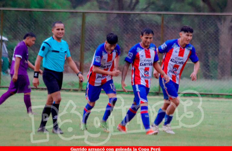 Garrido se paseó en Pillco Marca