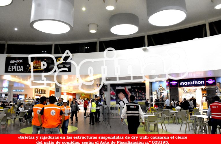 No hay documentos de la construcción del Real Plaza en la municipalidad