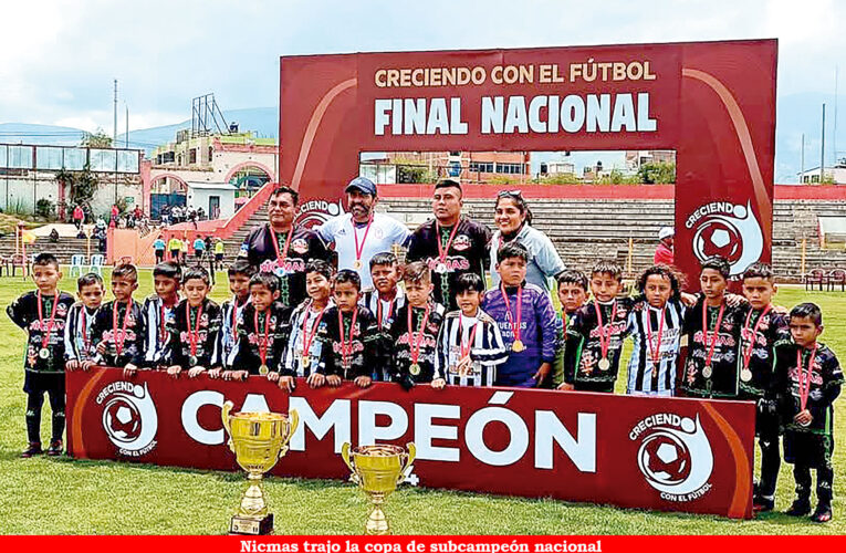 Nicmas es subcampeón nacional