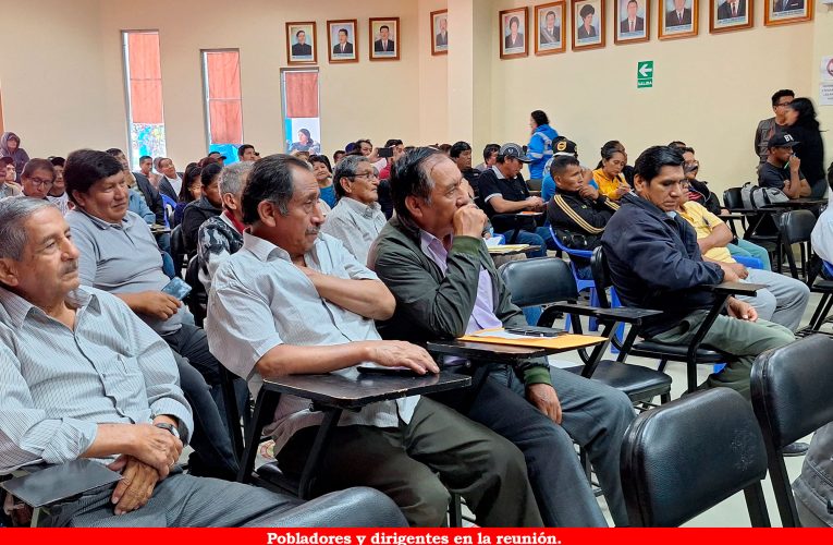 Ambinos rechazan que Seda Huánuco asuma control del agua potable