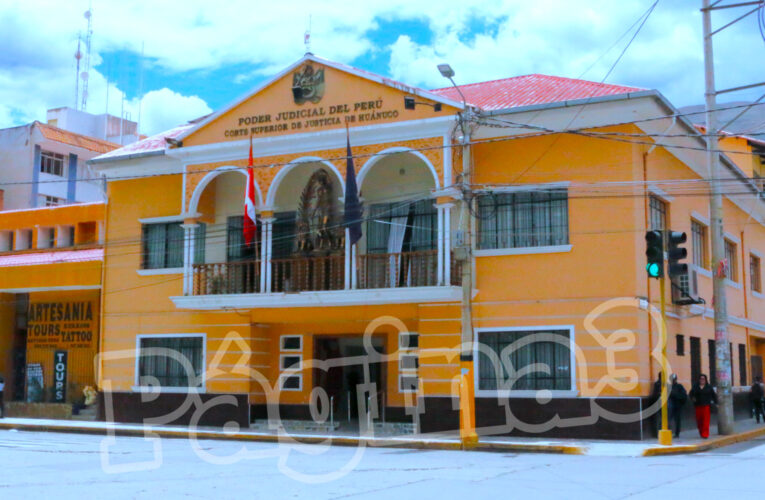 Presidenta del TC encabezará ceremonia por el 89º aniversario de la Corte de Justicia de Huánuco
