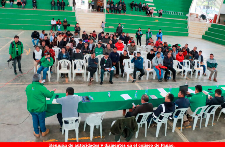 Confirman para el lunes cita con ministro de Transportes por carretera Rancho-Panao
