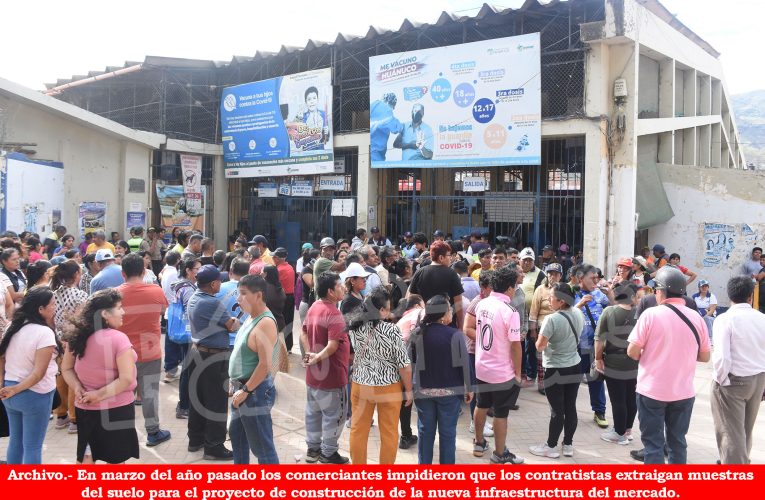 Otra vez se frustra prueba de calicatas para nuevo Mercado de Paucarbamba