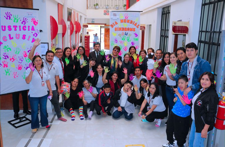 La Corte de Huánuco se unió al Día Mundial del Síndrome de Down