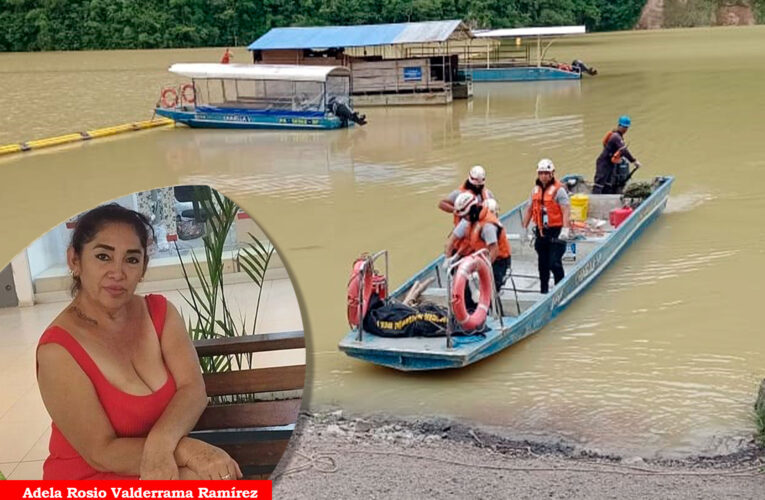 Madre desaparecida  es hallada en represa