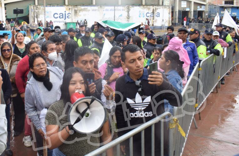 Por tercera vez se frustra el estudio de suelos en el Mercado de Paucarbamba