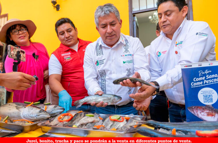 Pondrán a la venta 19 toneladas de pescado por Semana Santa