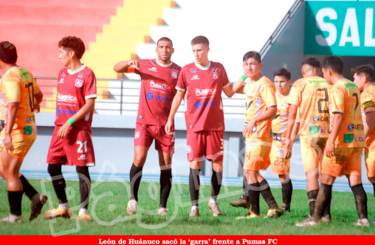 León de Huánuco acorta ventaja