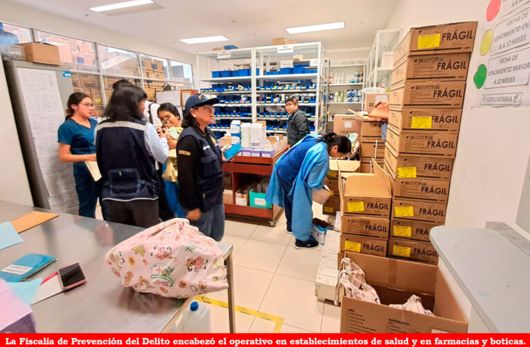 Hospital inmovilizó 130 mil botellas de suero de Medifarma