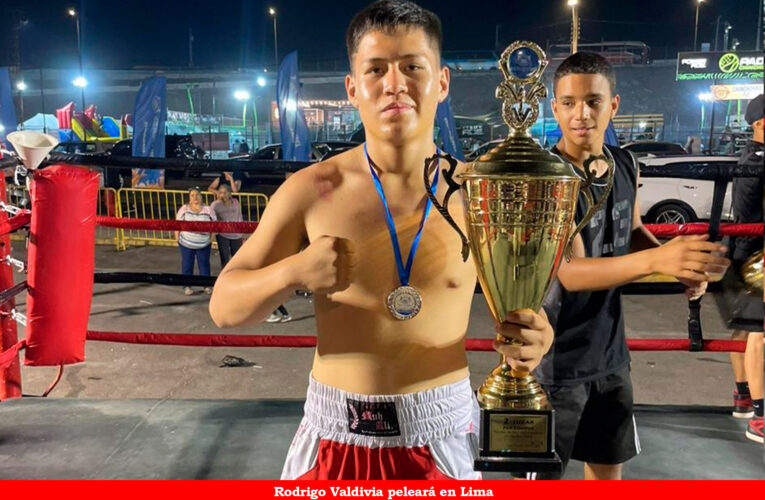Valdivia peleará en el Boxing Zone