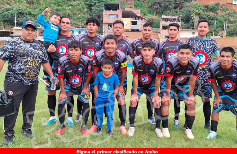 Sigma clasificó a la liguilla
