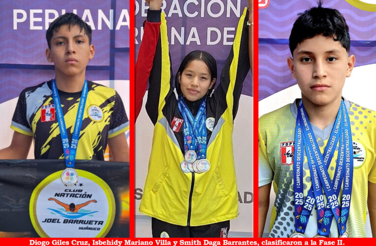 Giles, Mariano y Daga lograron el oro