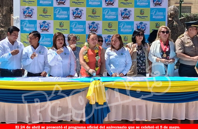 Piden informe documentado de gastos por el aniversario del distrito de Pillco Marca