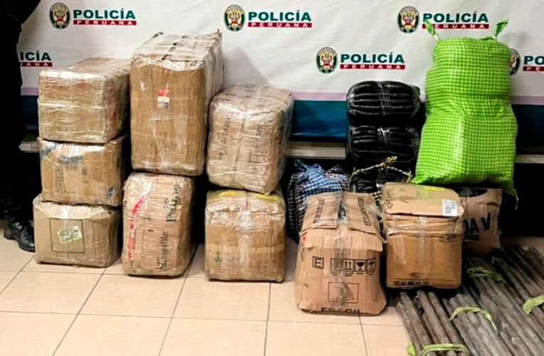 Trasladaban hoja de coca en cajas