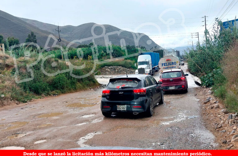 Provías Nacional evalúa otra vez propuestas de postores para mantenimiento de carretera Pasco-Tingo María