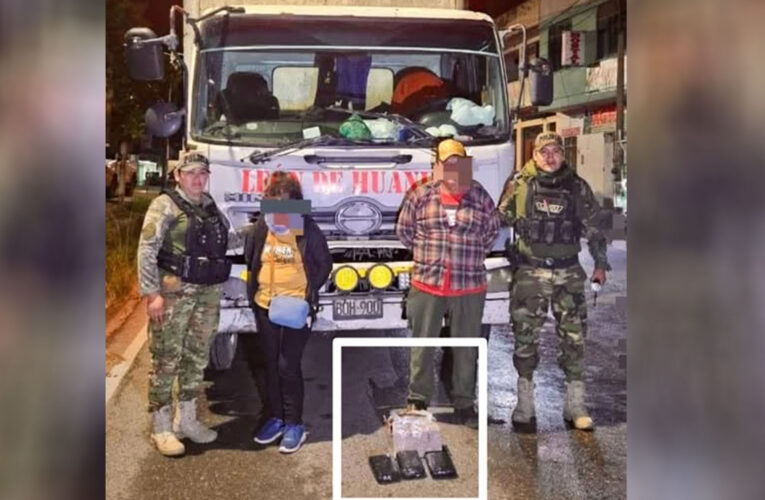 Dos detenidos con más de 3 kilos de droga