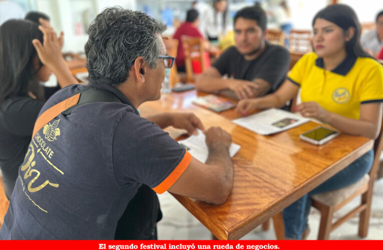Festival Regional de Cacao y Chocolate cerró con medio millón de soles en intenciones de compra