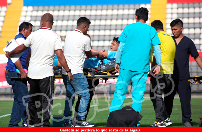 Gastelu se pierde lo que resta de la temporada