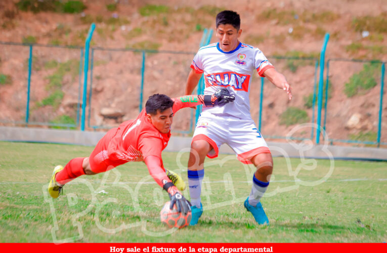 Etapa departamental a la vista