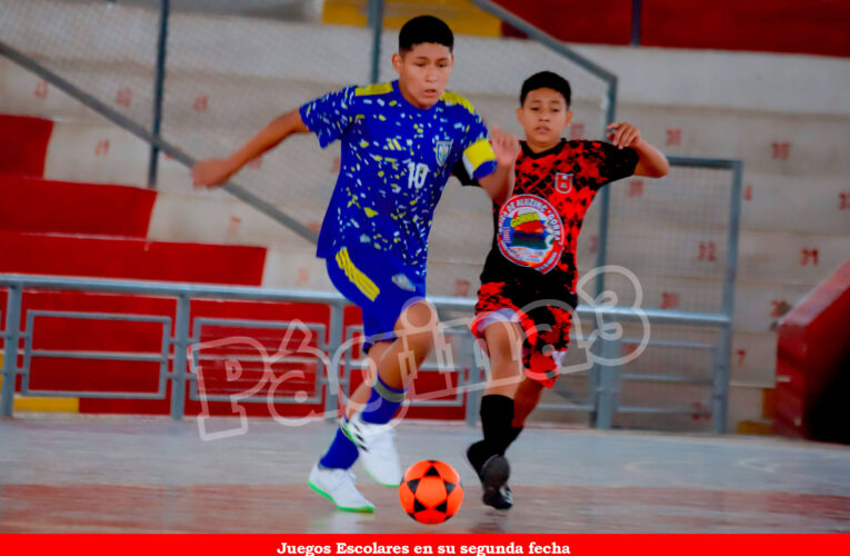 Futsal escolar  en su segunda fecha