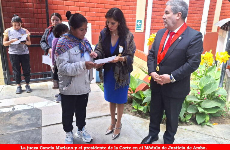 Cinco madres ambinas reciben depósitos judiciales por alimentos