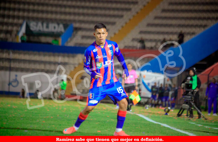 Ramírez: “Vamos a seguir trabajando”